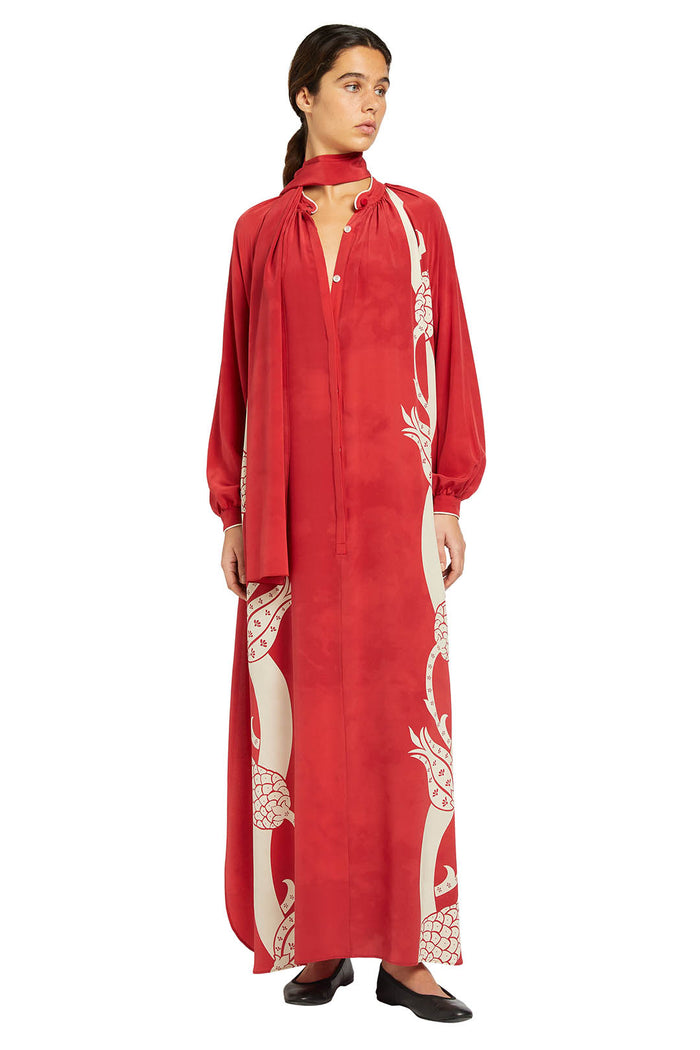 f.r.s. for restless sleepers ASTREA DRESSES White branches