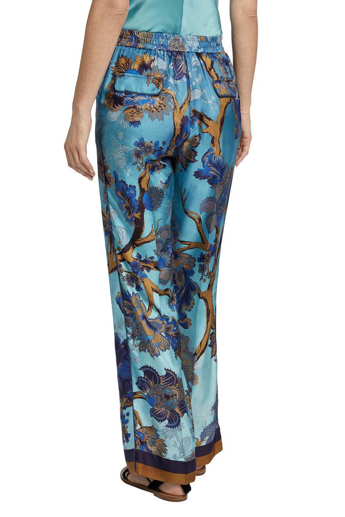 F.r.s. For Restless Sleepers ATTI PANTS Flowers Blue