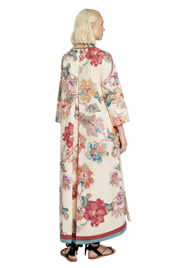 F.r.s. For Restless Sleepers DERO DRESSES Flowers Pink