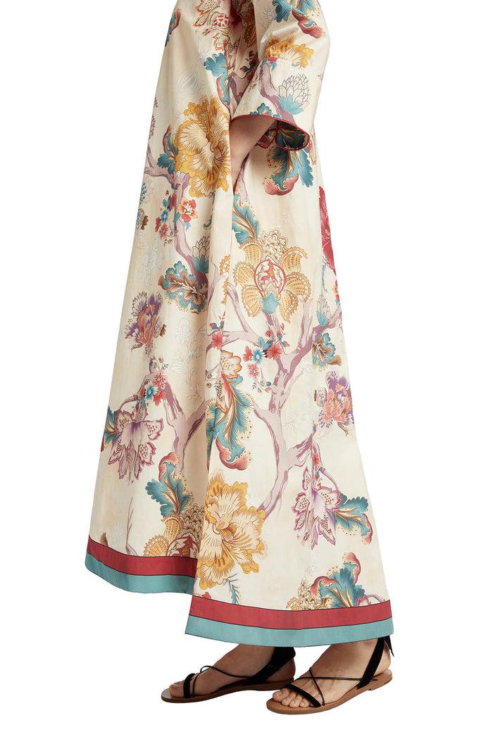 F.r.s. For Restless Sleepers DERO DRESSES Flowers Pink