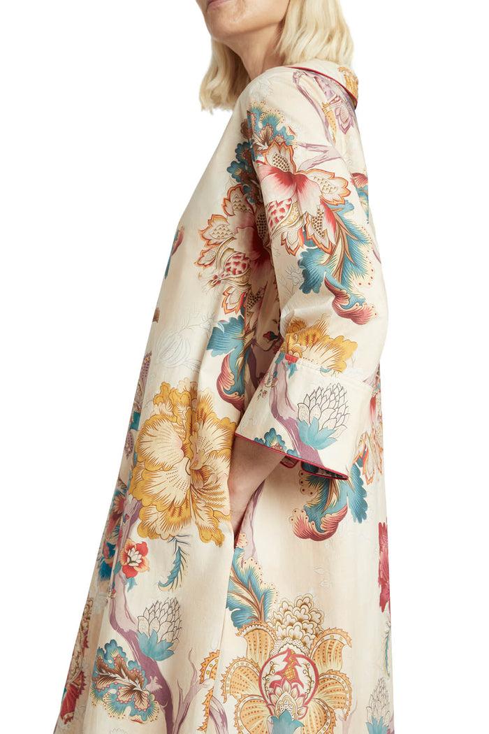 F.r.s. For Restless Sleepers DERO DRESSES Flowers Pink