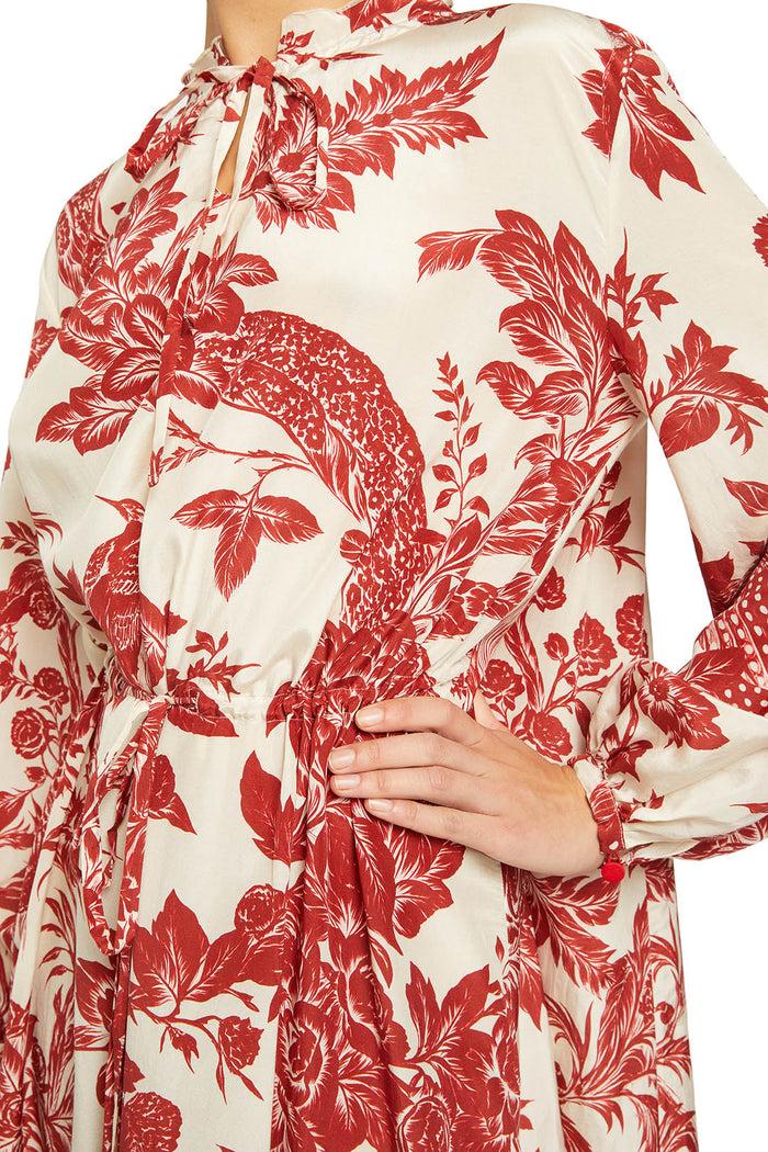 F.r.s. For Restless Sleepers EIONE DRESSES Red Branches