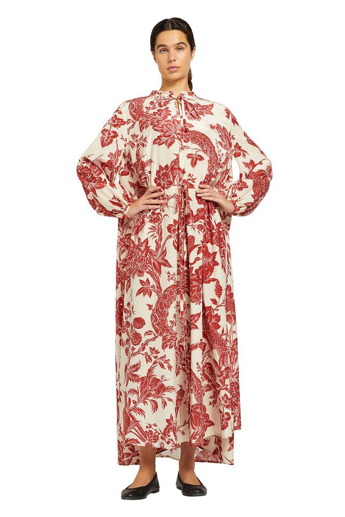f.r.s. for restless sleepers EIONE DRESSES Red branches