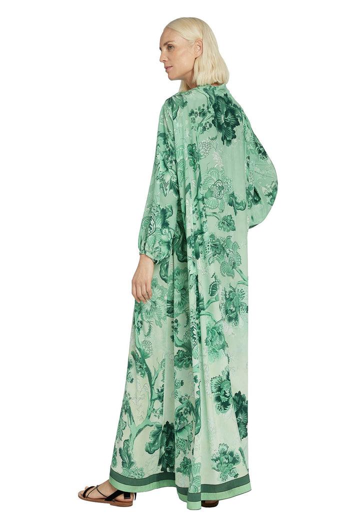 F.r.s. For Restless Sleepers ELONE DRESSES Flowers Green