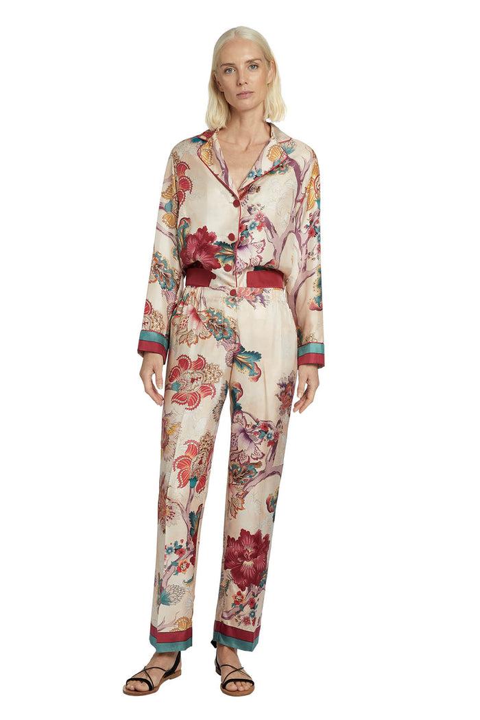 F.r.s. For Restless Sleepers ETERE PANTS Flowers Pink