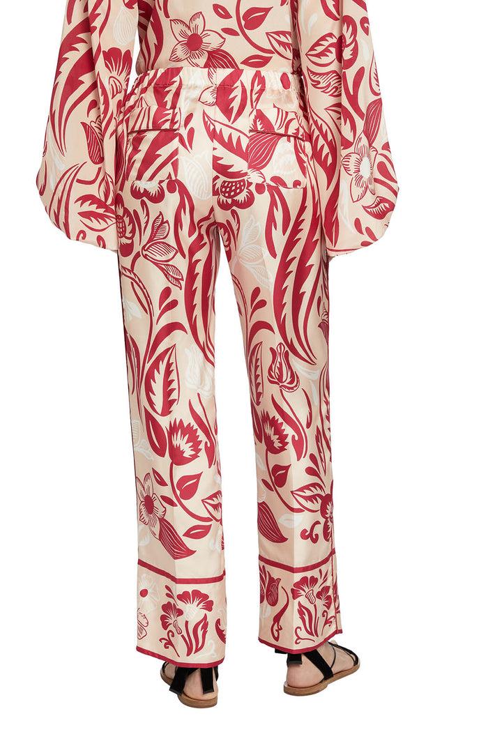 F.r.s. For Restless Sleepers ETERE PANTS Paul Poiret Bordeaux