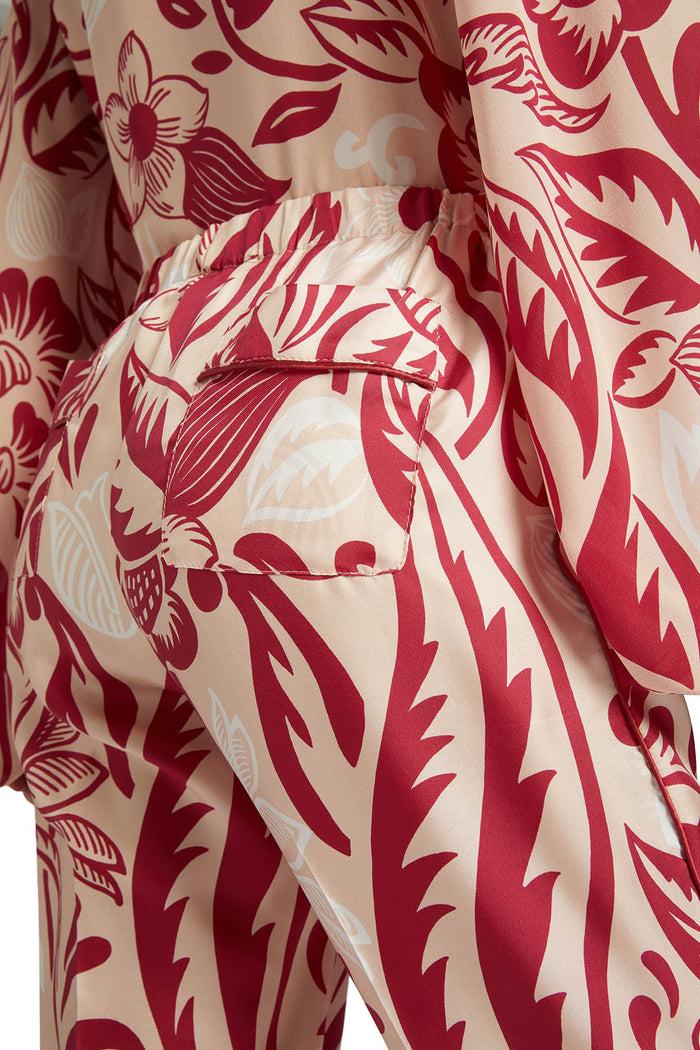 F.r.s. For Restless Sleepers ETERE PANTS Paul Poiret Bordeaux