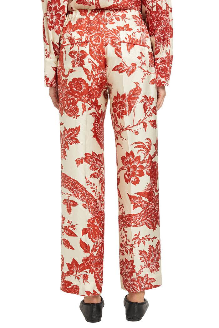 F.r.s. For Restless Sleepers ETERE PANTS Red Branches