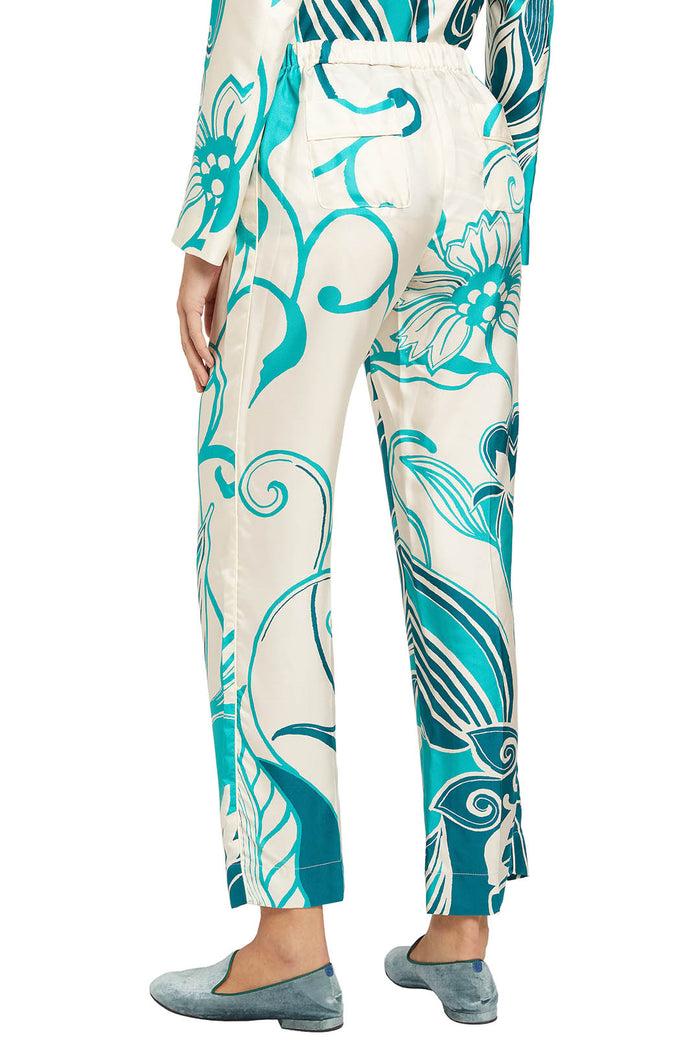 F.r.s. For Restless Sleepers ETERE PANTS Teal Ramage