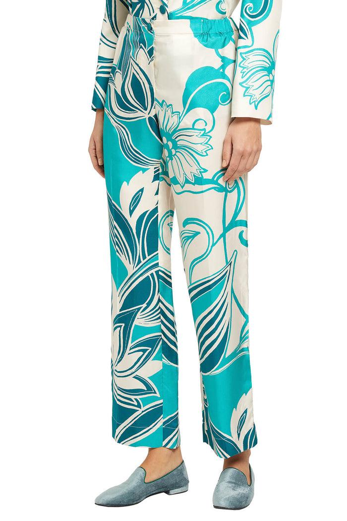 f.r.s. for restless sleepers ETERE PANTS Teal ramage