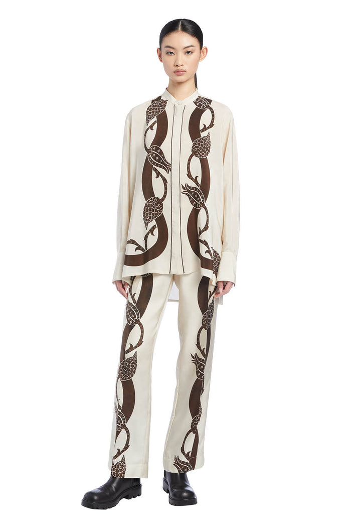 F.r.s. For Restless Sleepers ETNA SKIRTS Venetian Decorated Stripes