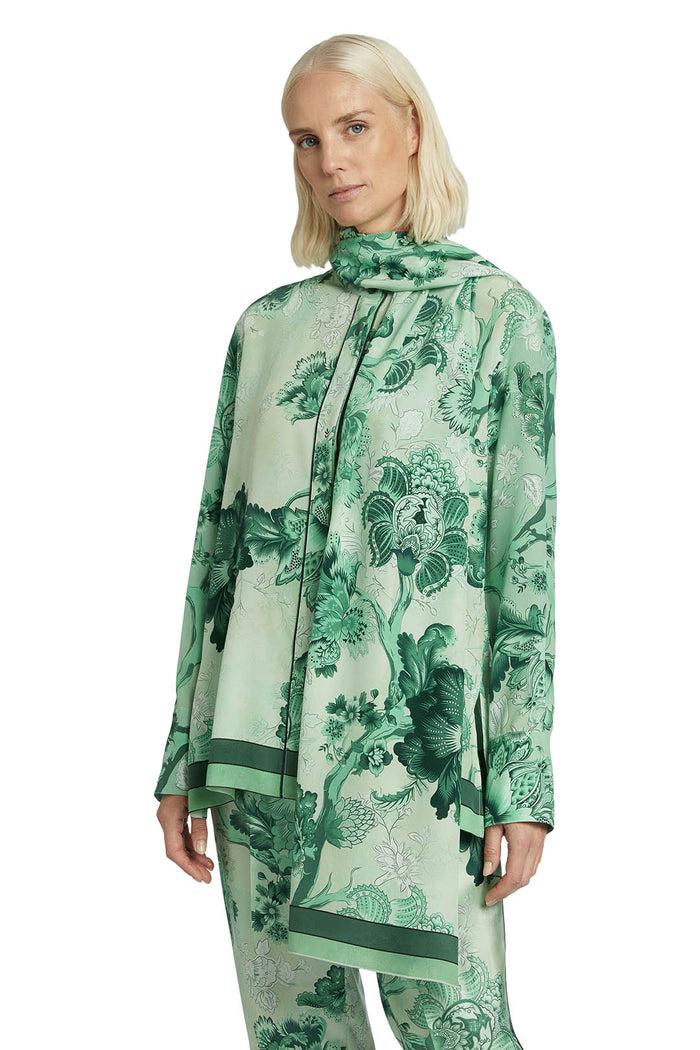 f.r.s. for restless sleepers EUNICE SHIRTS Flowers green