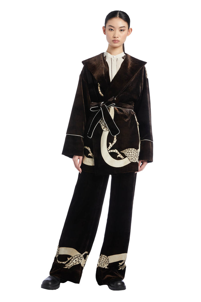 F.r.s. For Restless Sleepers EUTERPE SKIRTS Venetian Decorated Stripes