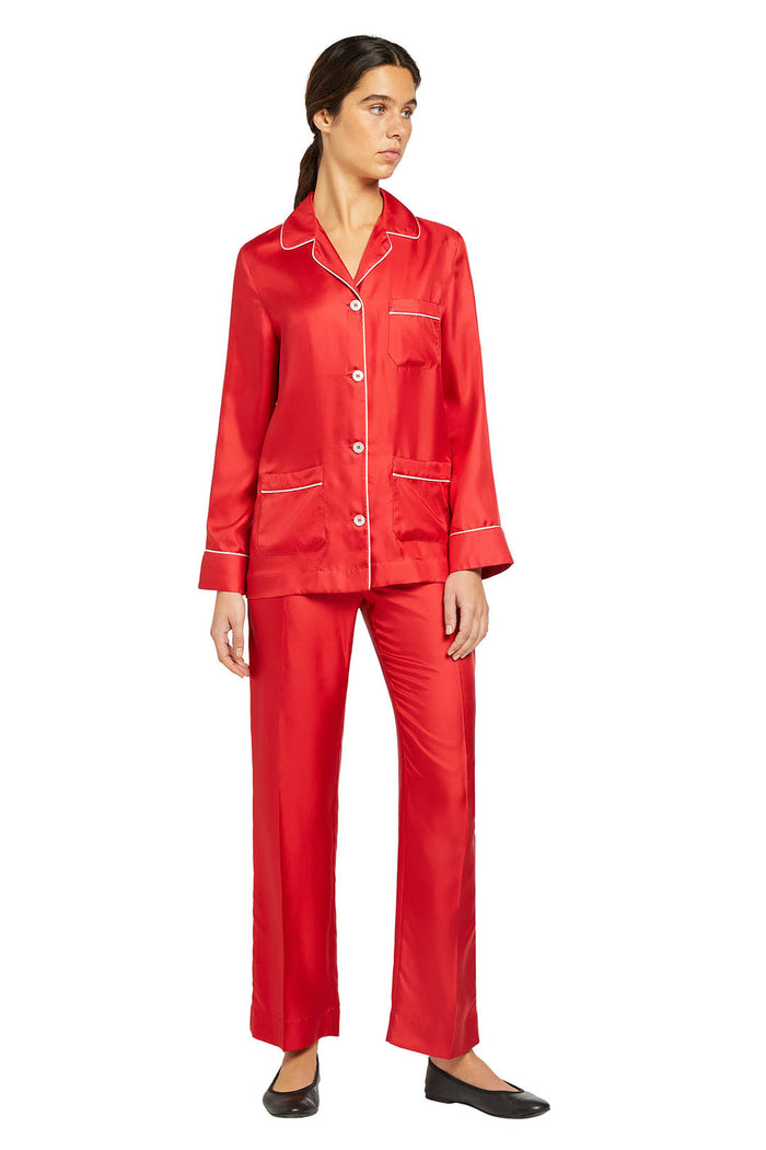 F.r.s. For Restless Sleepers ETERE PANTS Red Twill