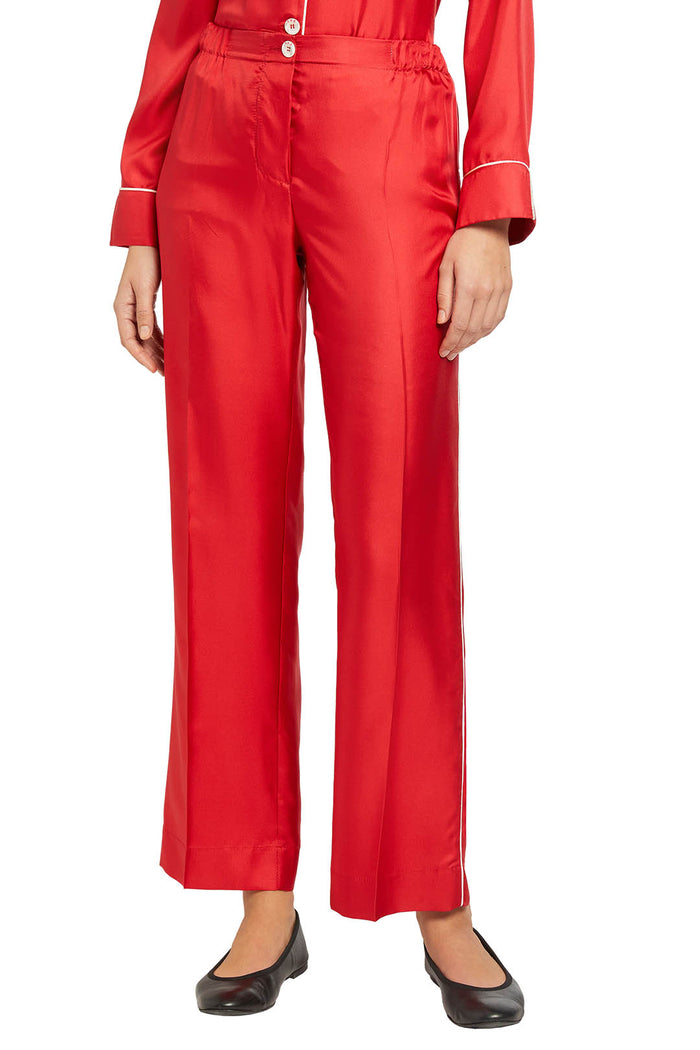 f.r.s. for restless sleepers ETERE PANTS Red twill