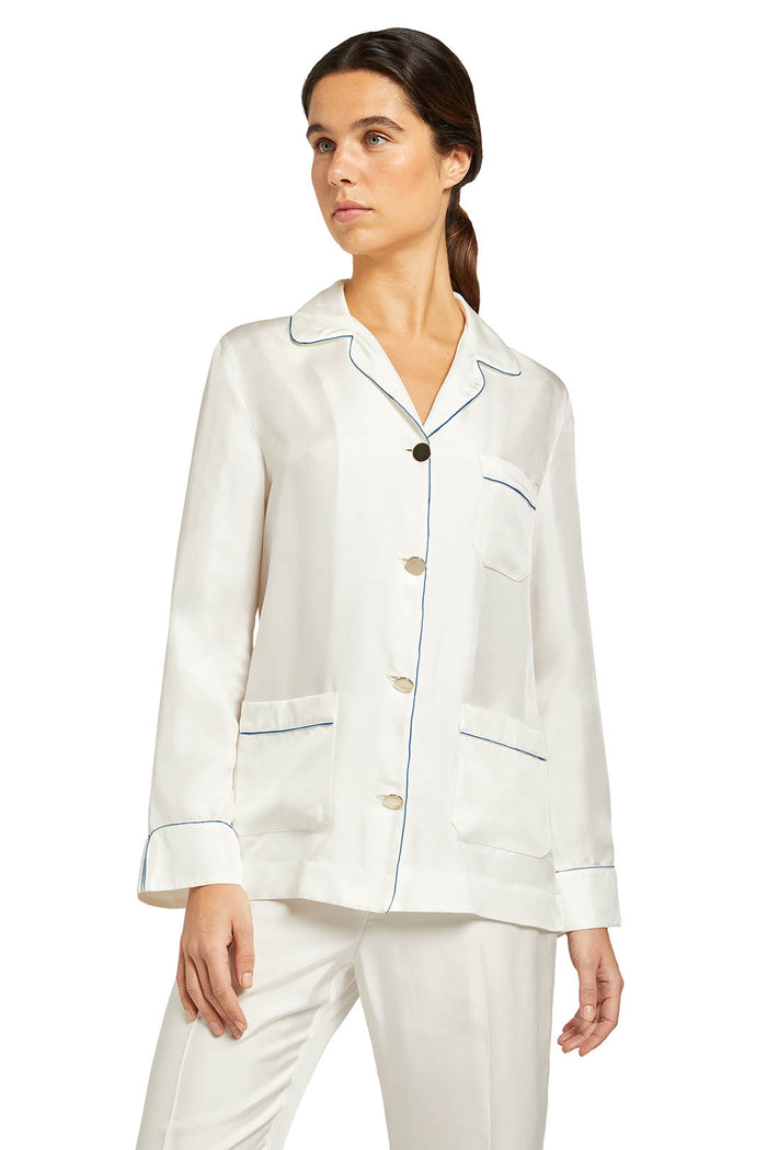 f.r.s. for restless sleepers REA SHIRTS White twill