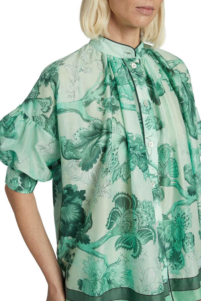 F.r.s. For Restless Sleepers FERUSA SHIRTS Flowers Green