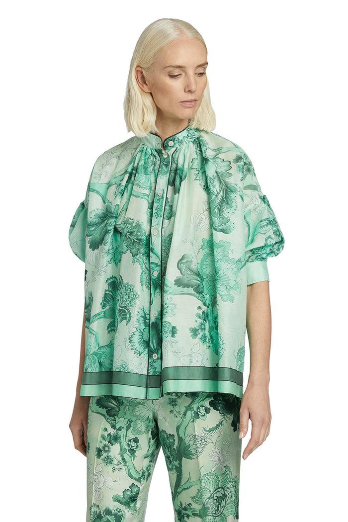 f.r.s. for restless sleepers FERUSA SHIRTS Flowers green