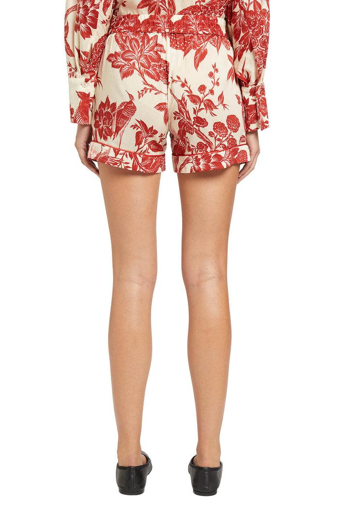 F.r.s. For Restless Sleepers LISSIPA SHORTS Red Branches