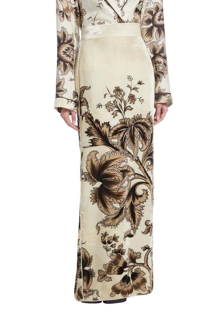 f.r.s. for restless sleepers LITAI SKIRTS Reinassance flowers