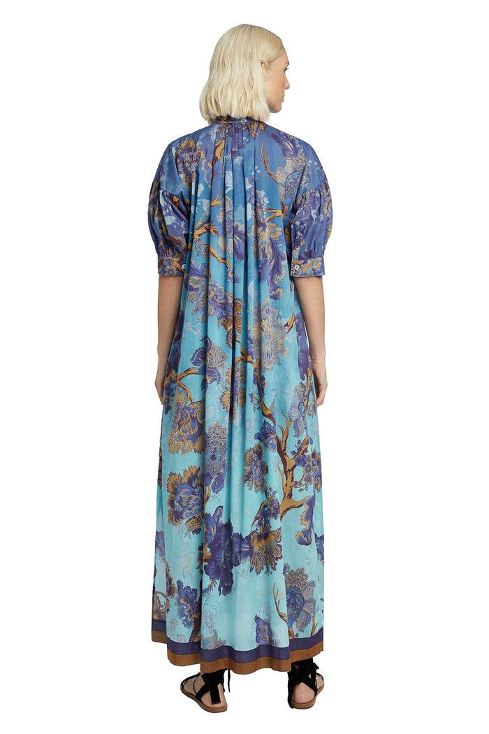 F.r.s. For Restless Sleepers METE DRESSES Flowers Blue