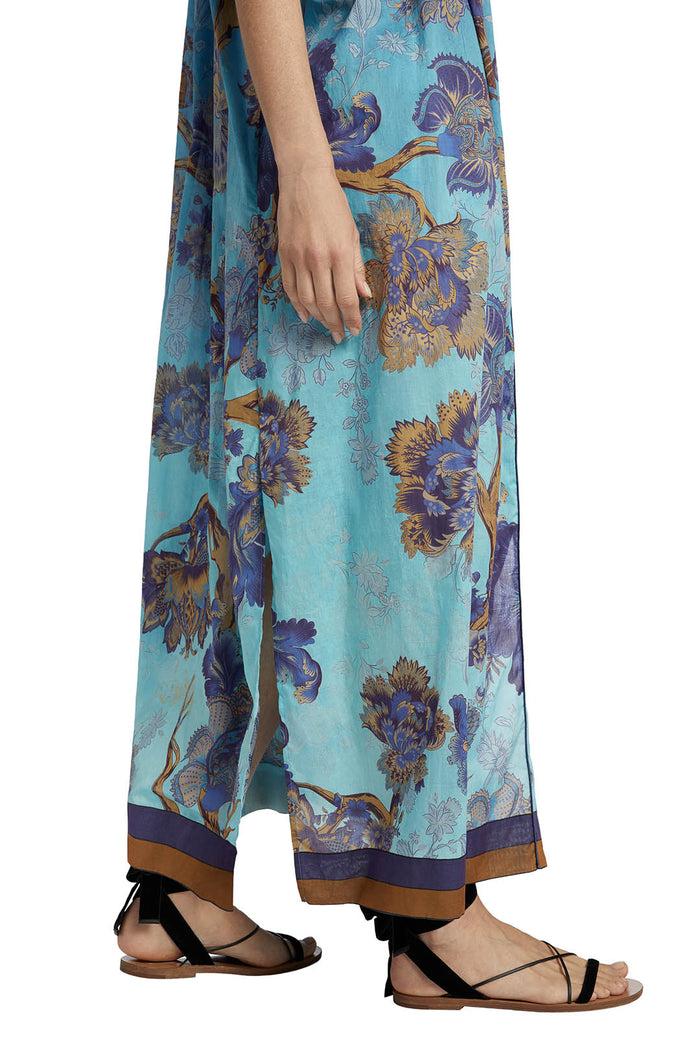 F.r.s. For Restless Sleepers METE DRESSES Flowers Blue