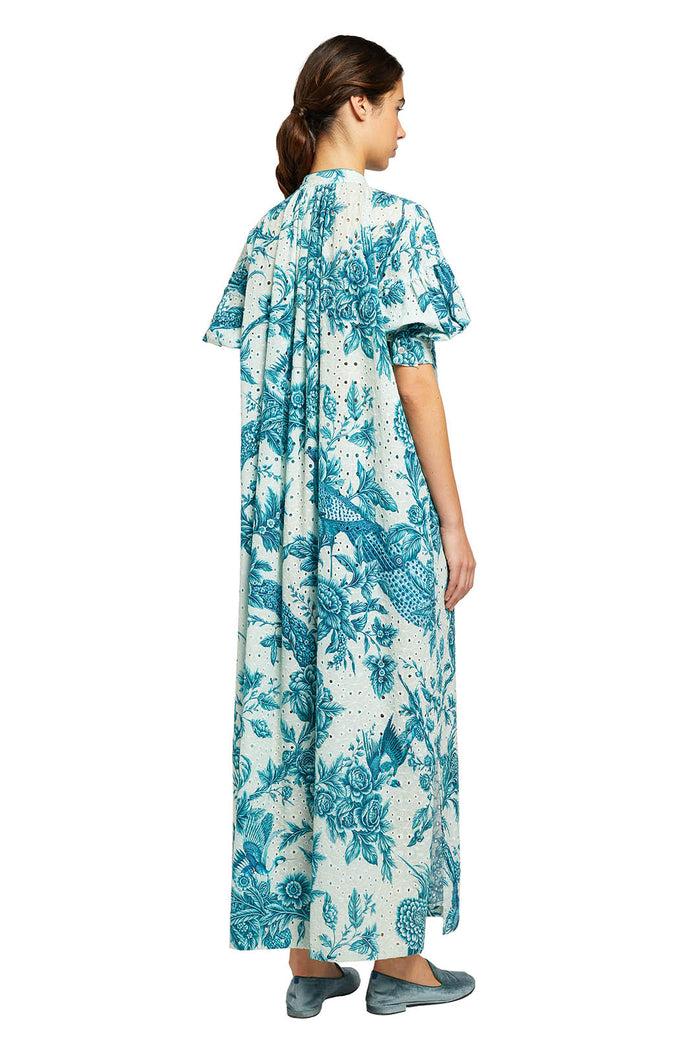F.r.s. For Restless Sleepers METE DRESSES Teal Branches