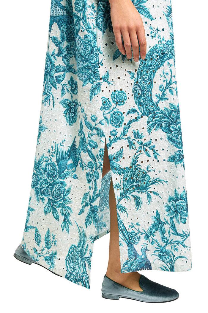 F.r.s. For Restless Sleepers METE DRESSES Teal Branches