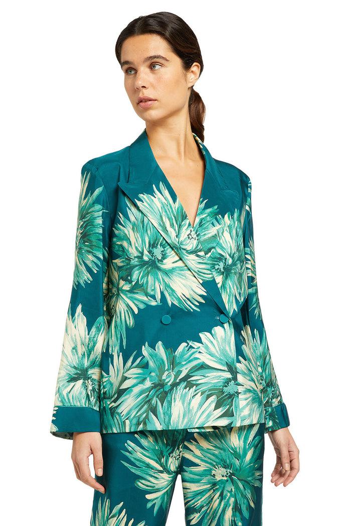 f.r.s. for restless sleepers OTRERA SHIRTS Green dahlias