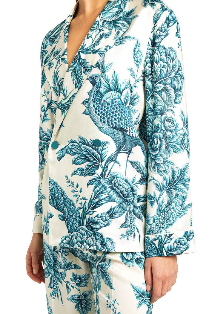 F.r.s. For Restless Sleepers OTRERA SHIRTS Teal Branches