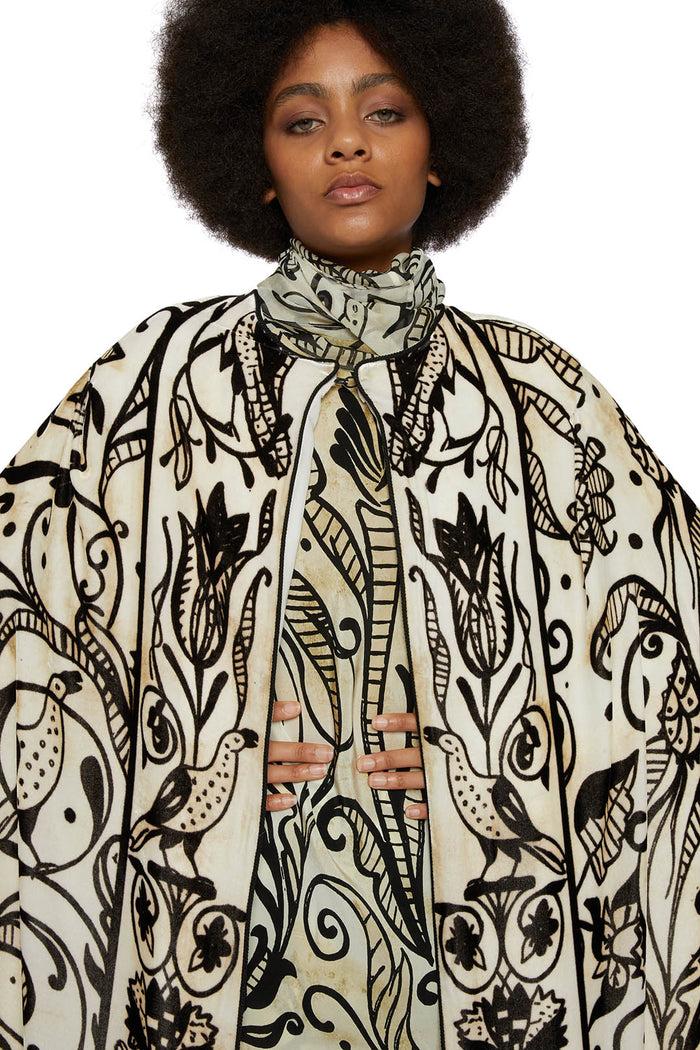 F.r.s. For Restless Sleepers PANNICHI COATS Nineteen Century Ramages Ivory Black