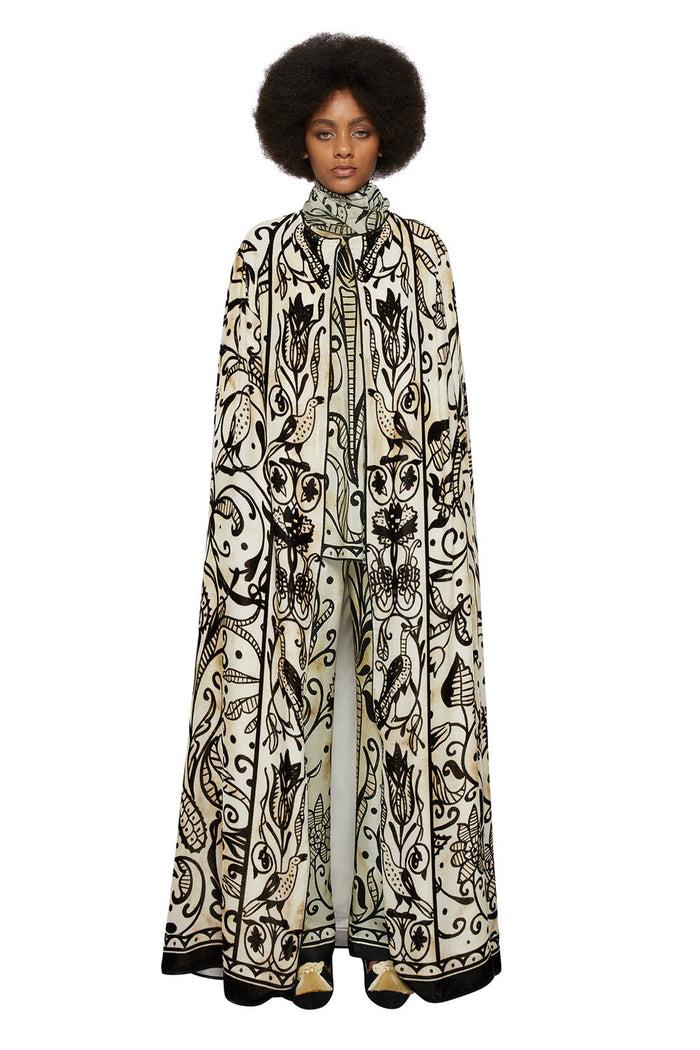 f.r.s. for restless sleepers PANNICHI COATS Nineteen century ramages ivory black