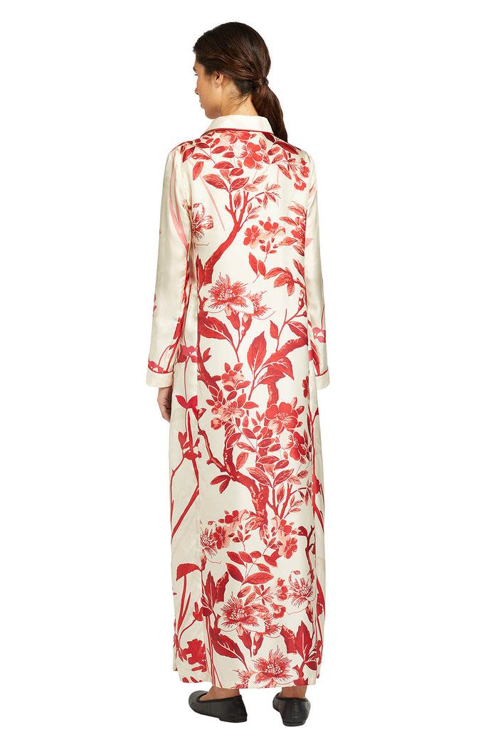 F.r.s. For Restless Sleepers PENTESILEA DRESSES Red Flowers