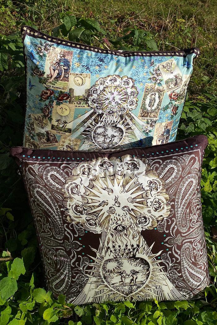 f.r.s. for restless sleepers PILLOW 70x70 HOMEWEAR Double face brown