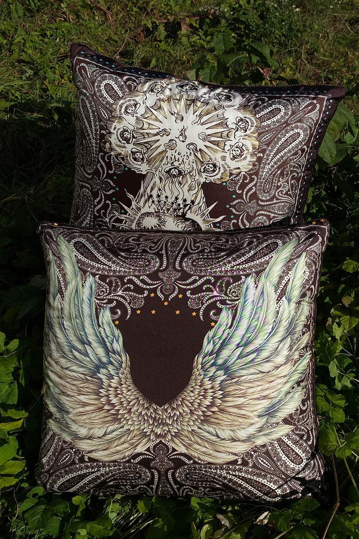 f.r.s. for restless sleepers PILLOW 70x70 HOMEWEAR Double face brown