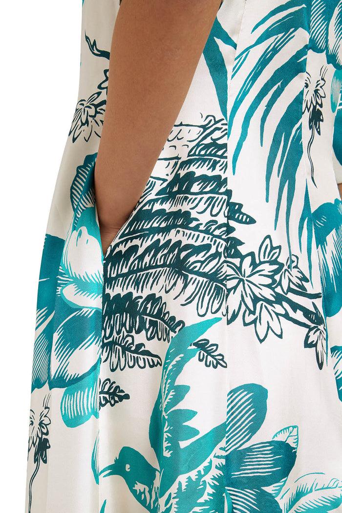 F.r.s. For Restless Sleepers POLIMATEA DRESSES Teal Palms