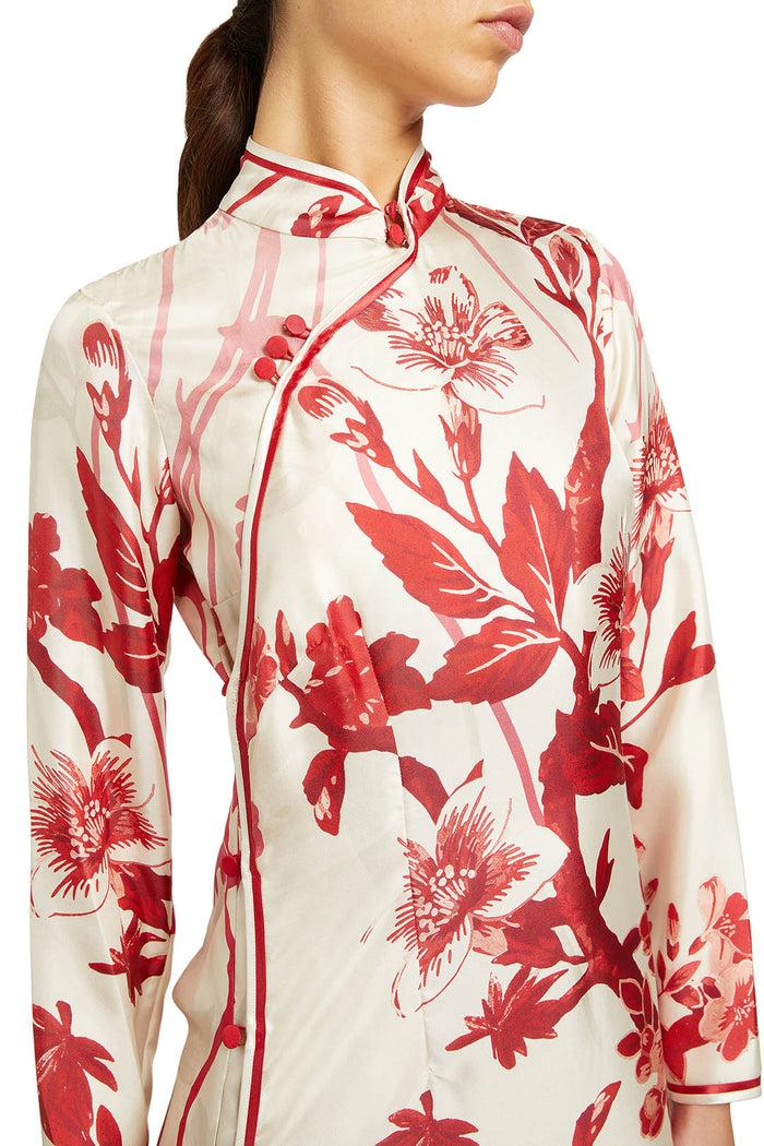 F.r.s. For Restless Sleepers TESEO DRESSES Red Branches