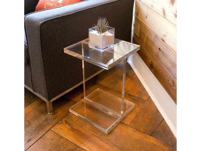 F2 Acrylic I-Beam Table LIVING