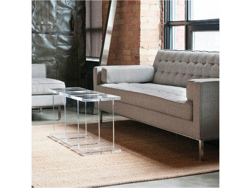 F2 Acrylic I-Beam Table LIVING