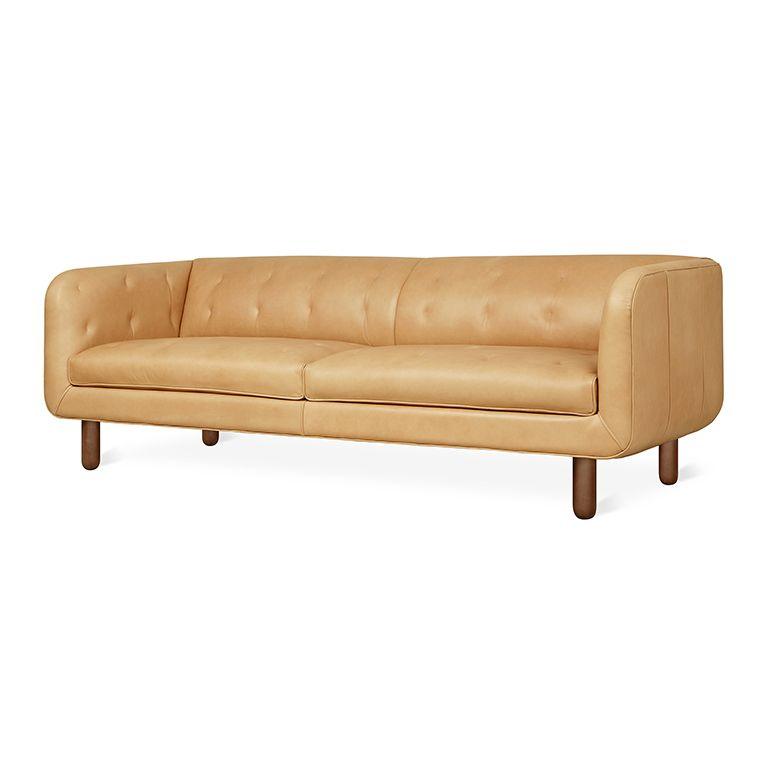 f2 Beaconsfield Sofa in Whisky Leather LIVING