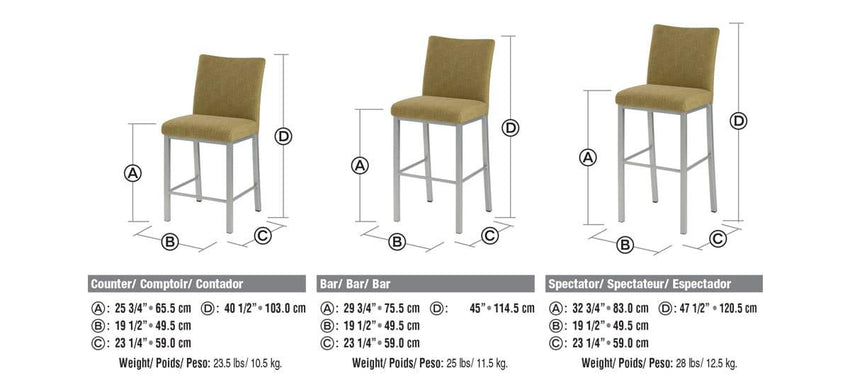 F2 Biscaro Stool DINING