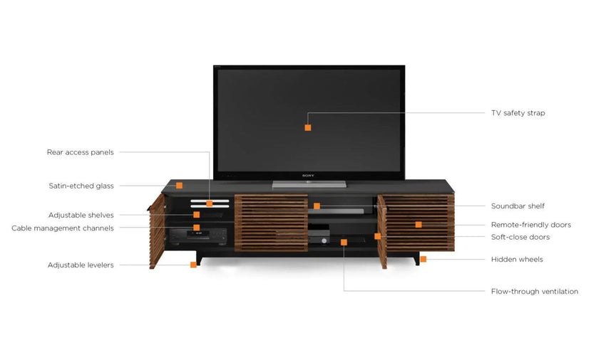 f2 Corridor Media Console LIVING