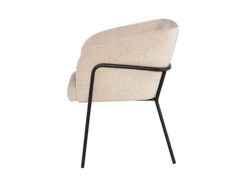 F2 Estella Dining Chair Set In Almond DINING