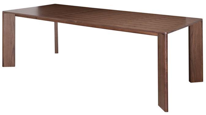 F2 Evette Dining Table In Dark Walnut DINING