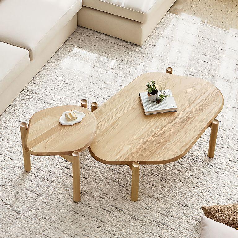 F2 Monarch Coffee Table In Oak LIVING
