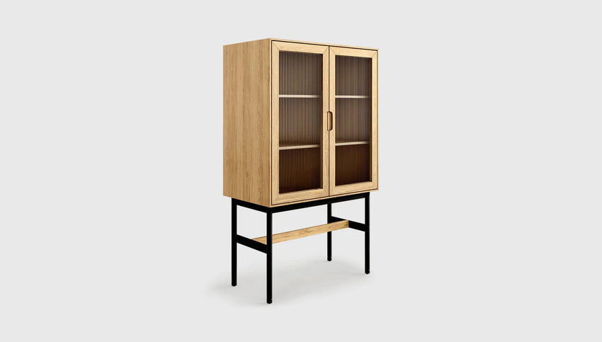 F2 Munro Vitrine In Oak BEDROOM