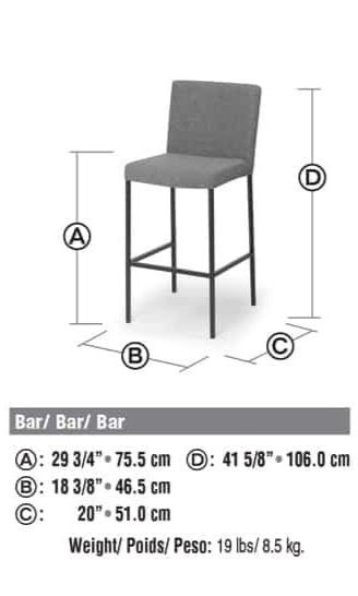 F2 Nube Bar Stools DINING
