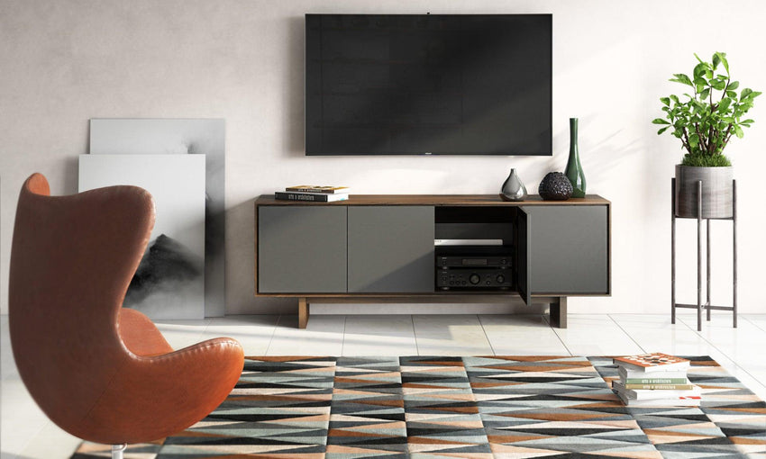 F2 Octave Triple Media Cabinet LIVING