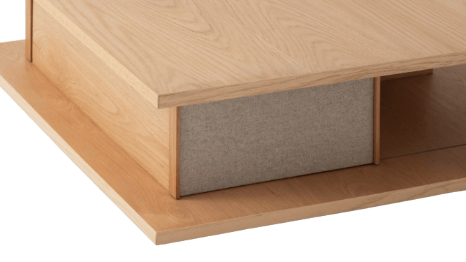 F2 Plank Square Coffee Table LIVING