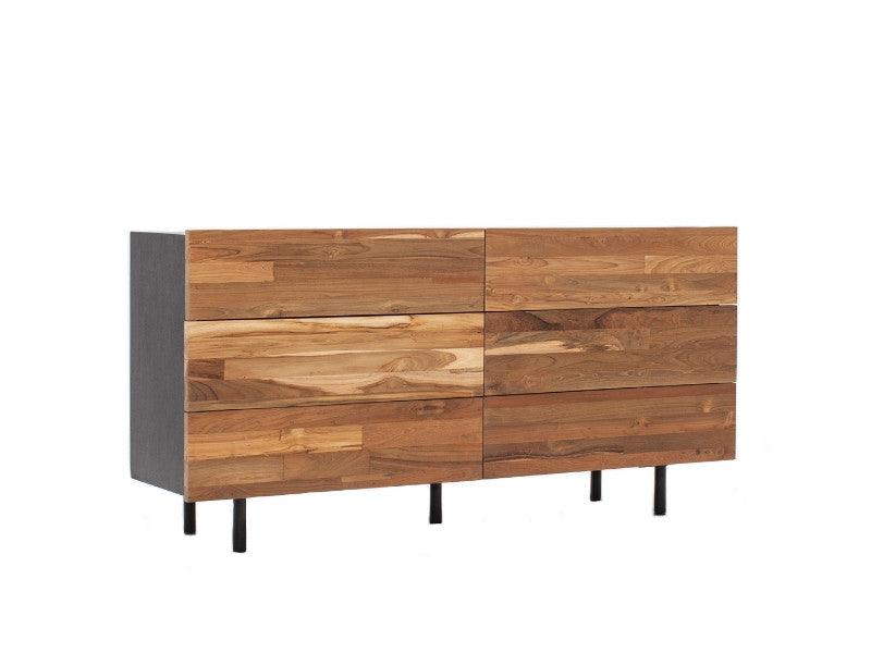 F2 Reclaimed Teak Double Dresser BEDROOM